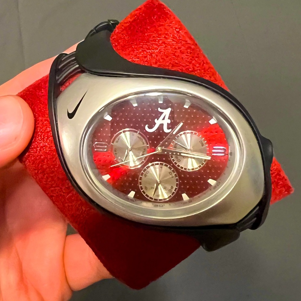 Vintage Early 2000’s Alabama Nike Training Watch